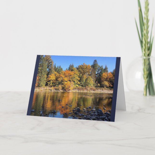 Tarjeta Río Clackamas, Oregón (Anverso)