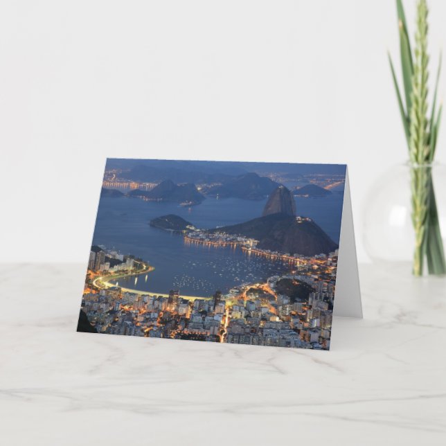 Tarjeta Río de Janeiro, el Brasil (Anverso)