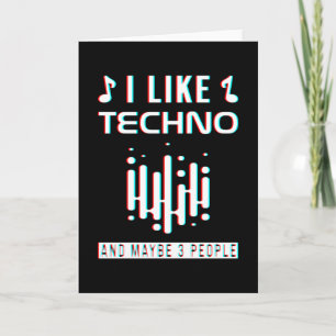 Tarjeta Río Electro de Música Techno