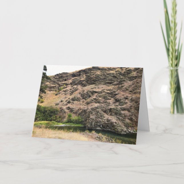 Tarjeta Río Imnaha, Oregón (Anverso)