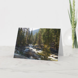 Tarjeta Río Kaweah en el Parque Nacional Sequoia