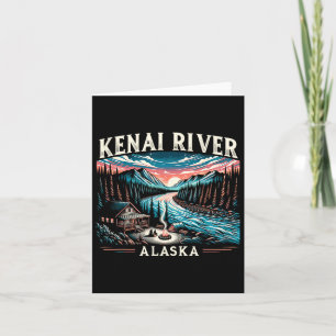 Tarjeta Río Kenai Alaska Ak Salmon Ping Camping Hikin