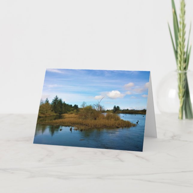 Tarjeta Río Lewis y Clark, OR (Anverso)