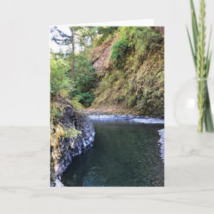 Tarjeta Río Molalla, Oregón