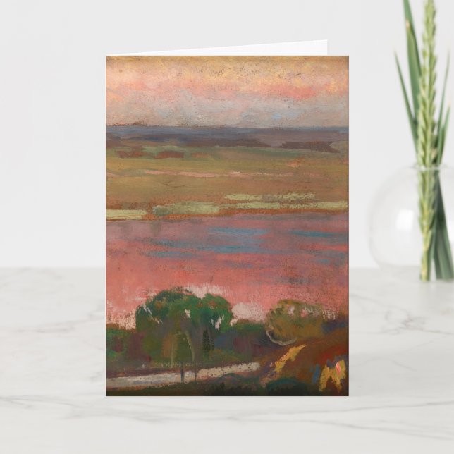 Tarjeta Río Rosa | Jan Stanisławski (Anverso)