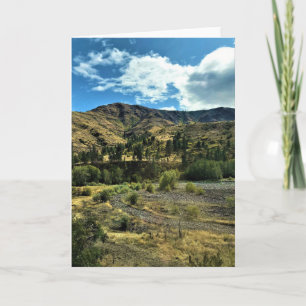 Tarjeta Río Snake, condado de Wallowa, OR