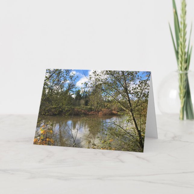 Tarjeta Río Tualatin, Oregón (Anverso)