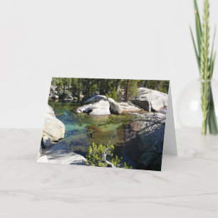Tarjeta Río Tuolumne en Tuolumne Meadows, Yosemite, CA