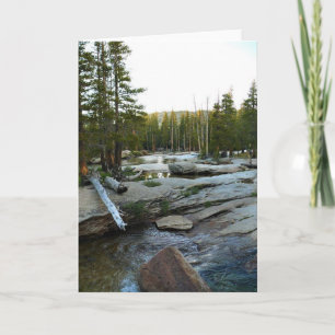 Tarjeta Río Tuolumne por Campground, Yosemite, CA