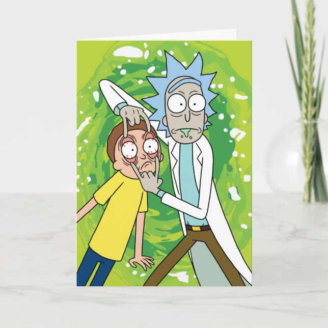 Tarjeta RIQUEZA Y MORTY™| Mira Eso (Anverso)