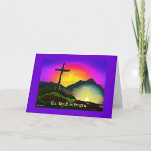 Tarjeta RISEN Easter
