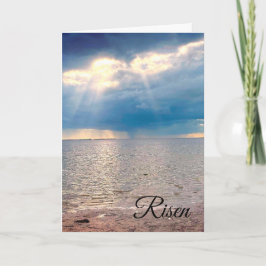 Tarjeta Risen (Happy Easter) - Folded Greeting Card
