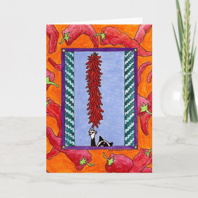 Tarjeta ristra kitty (Anverso)