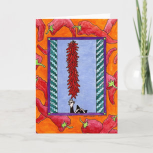 Tarjeta ristra kitty