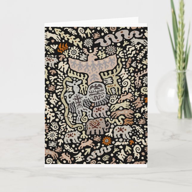 Tarjeta Ritual del chamán Peyote (Anverso)