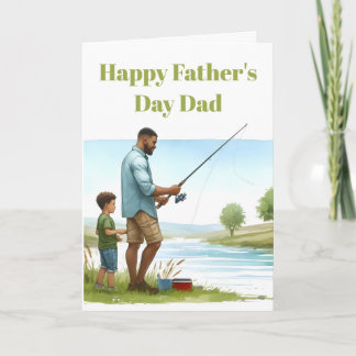 Tarjeta River Bond: Pesca entre padre e hijo