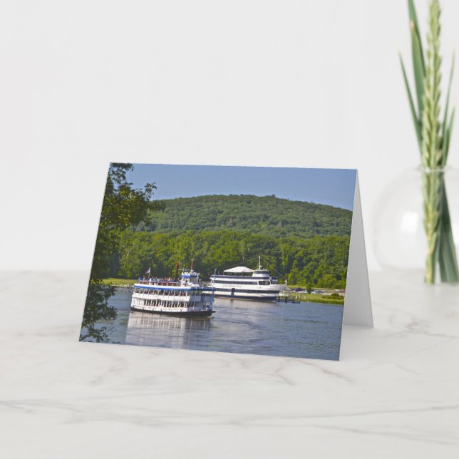 Tarjeta Riverboat Notecard (Anverso)