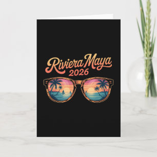 Tarjeta Riviera Maya México Viaje Familiar Amigos Grupo Va