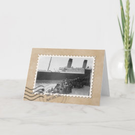TARJETA RMS TITANIC