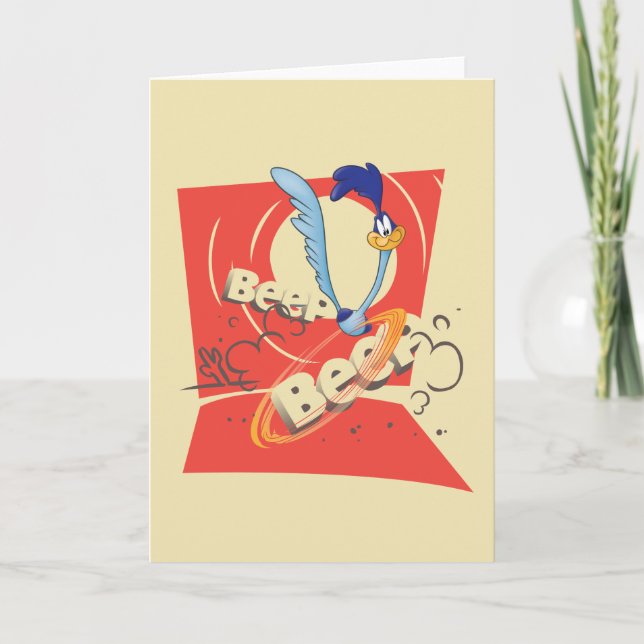 TARJETA ROAD RUNNER™ BEEP BEEP! (Anverso)