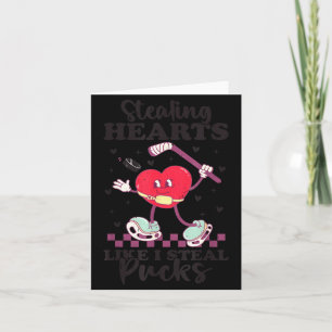 Tarjeta Robando Corazones Como Robo Discos San Valentín Di