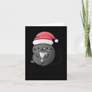 Tarjeta Robé los regalos de Santa - Navidades de misterio