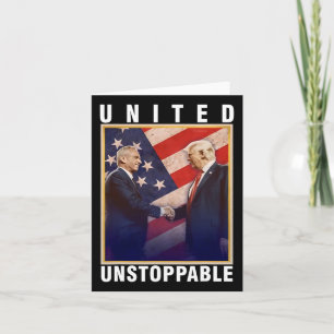 Tarjeta Robert F Kennedy Jr Trump Unstopable