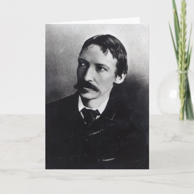 Tarjeta Robert Louis Stevenson (Anverso)