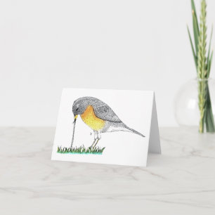 Tarjeta Robin con Worm