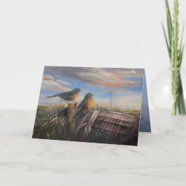 Tarjeta Robins 5 x 7"