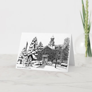 Tarjeta Robinson Pasillo, notecard de la universidad de