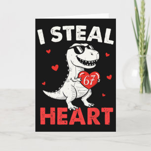 Tarjeta Robo Corazones 67 San Valentines Para Niños Niñas