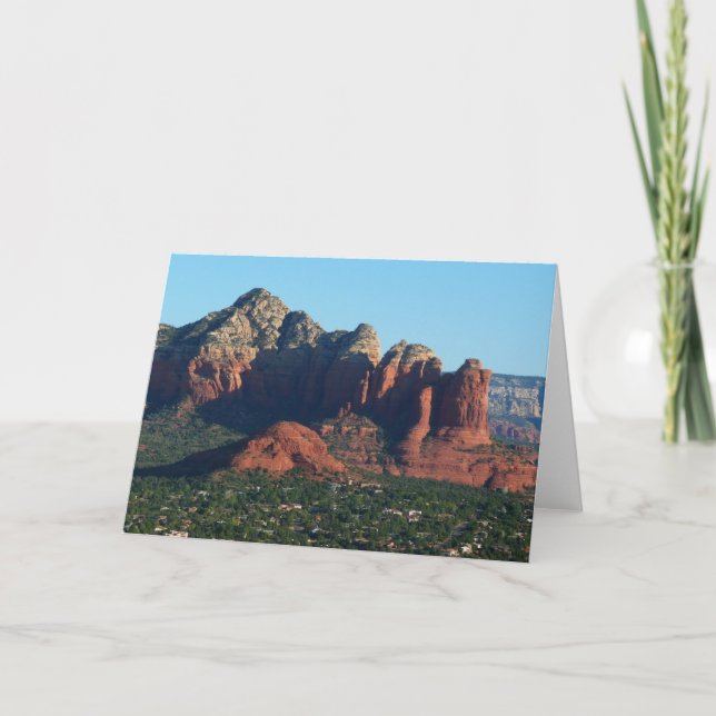 Tarjeta Roca Coffee Pot I en Sedona Arizona (Anverso)