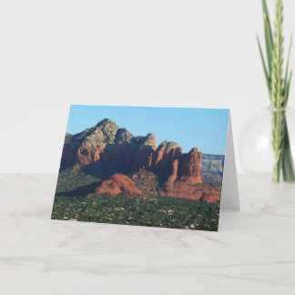 Tarjeta Roca de café I en Sedona Arizona