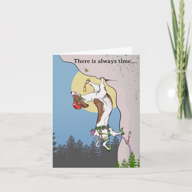 Tarjeta Roca de perro de Dachshund (Anverso)