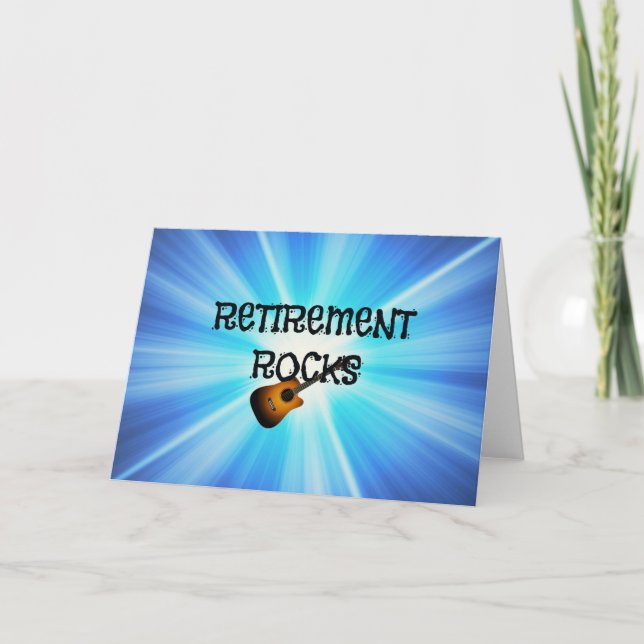 Tarjeta Rocas de jubilación (Anverso)