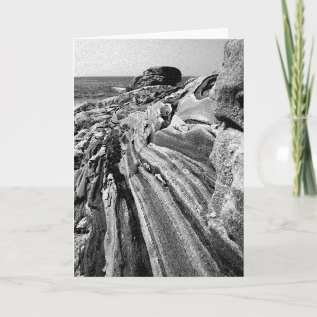 Tarjeta Rocas de Pemaquid (Anverso)