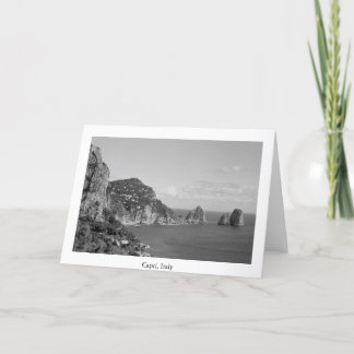 Tarjeta Rocas en el agua