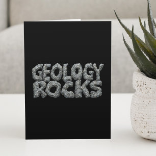 Tarjeta Rocas geológicas - Pun científico de la Tierra