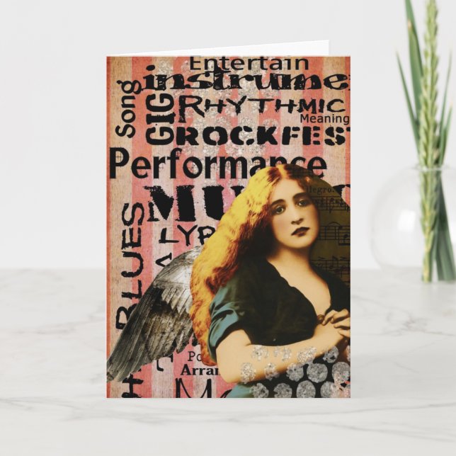 Tarjeta Rock Angel (Anverso)