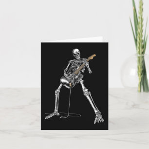 Tarjeta Rock De Banda Y Guitarra Para Hombres Tee De Banda