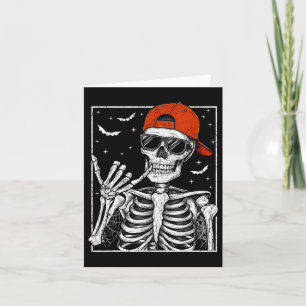 Tarjeta Rock Hand Halloween disfraz Guay Rock Rocker