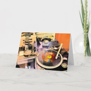 Tarjeta Rock-n-Roll de reproducción