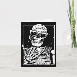 Tarjeta Rock N Roll Y Lazy Halloween Costume Rocker Music
