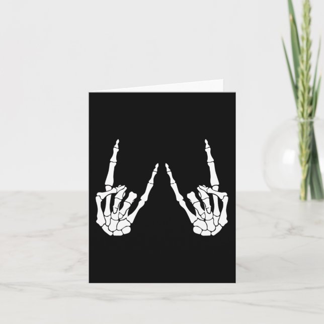 Tarjeta Rock On Band Halloween Costume Rock And Roll Men W (Anverso)