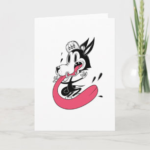 Tarjeta Rocker Dog