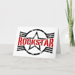 Tarjeta Rockstar