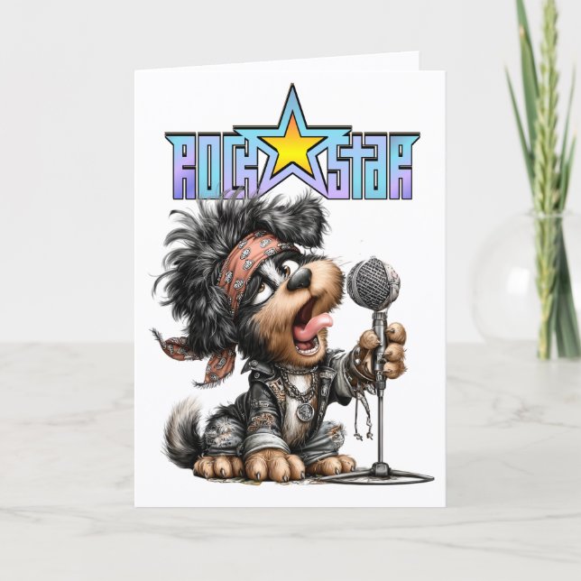 Tarjeta ROCKSTAR (Anverso)