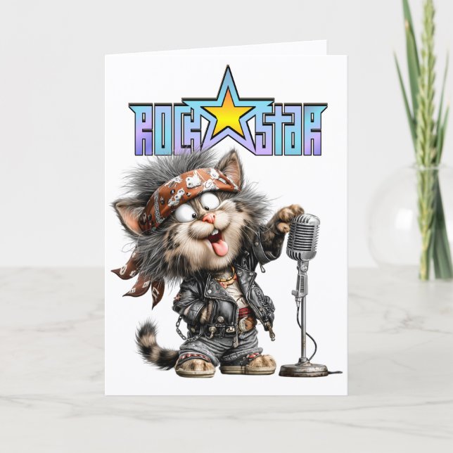 Tarjeta ROCKSTAR (Anverso)