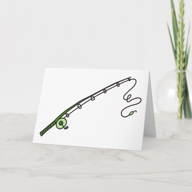 Tarjeta Rod De Pesca (Anverso)